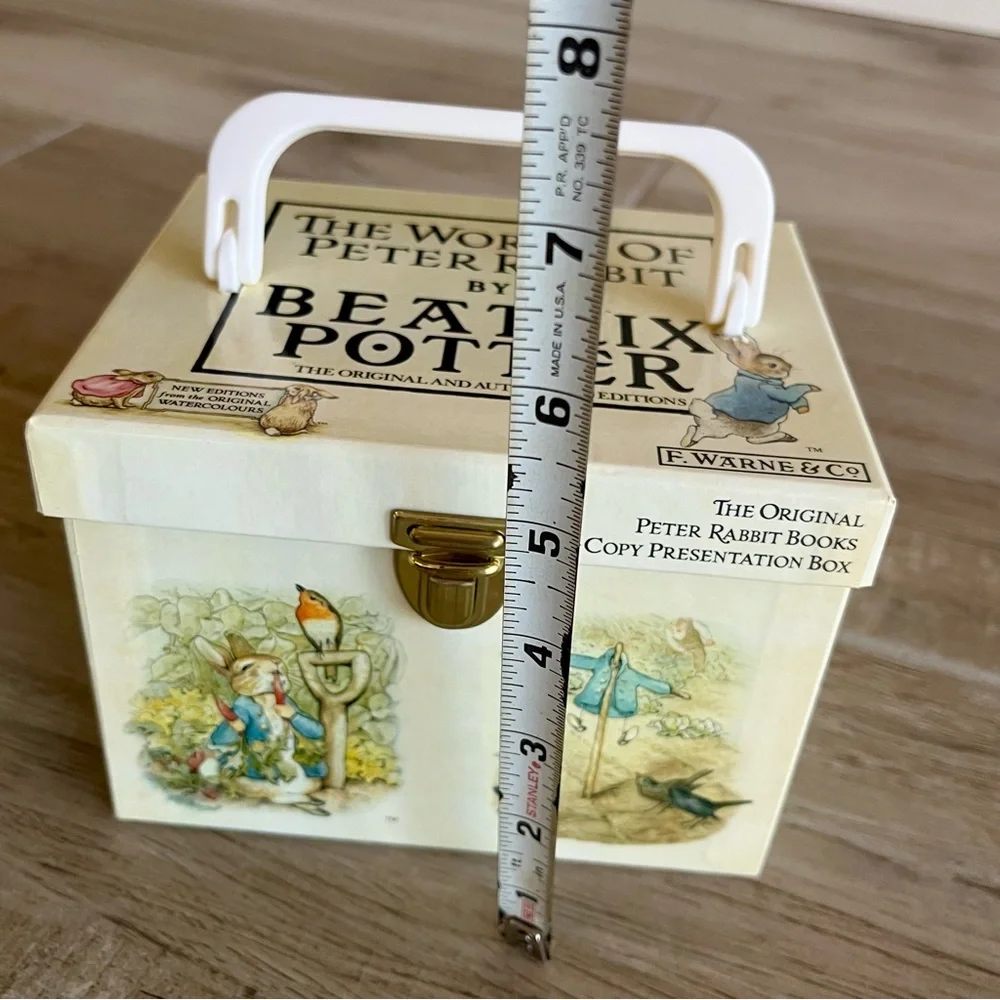 THE WORLD OF PETER RABBIT by Beatrix Potter 1987 1-12 Hard Cover Books Box Set - Picture 9 of 16